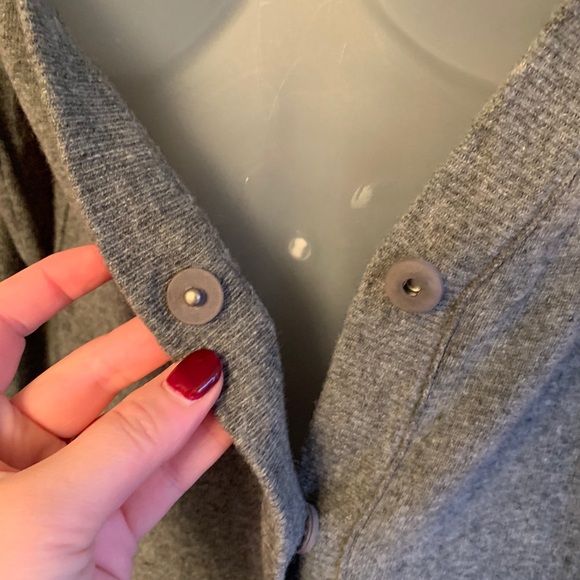 Lambs Wool & Cashmere Long Cardigan - Picture 6 of 8